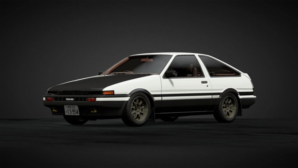 Toyota AE86. Première voiture de drift de RWB